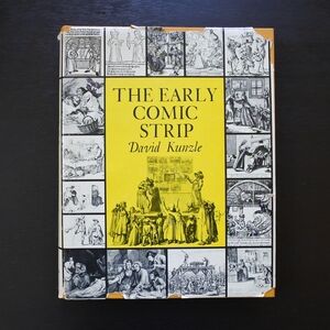 Vintage 1973 The Early Comic Strip Volume 1 by David Kunzle